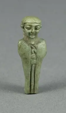 Amulet of the God Ptah, Egypt, Late Period, Dynasty 26-31 (664-332 BCE). Creator: Unknown
