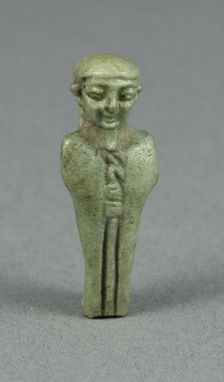 Amulet of the God Ptah, Egypt, Late Period, Dynasty 26-31 (664-332 BCE). Creator: Unknown