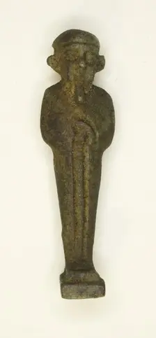 Amulet of the God Ptah, Egypt, Late Period, Dynasty 26-31 (664-332 BCE). Creator: Unknown