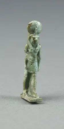 Amulet of the God Re-Horakhty, Egypt, Third Intermediate Period, Dynasties 21-25 (abt 1069-664 BCE). Creator: Unknown