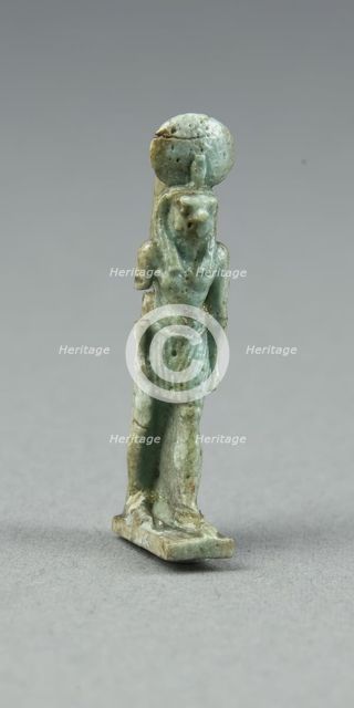 Amulet of the God Re-Horakhty, Egypt, Third Intermediate Period, Dynasties 21-25 (abt 1069-664 BCE). Creator: Unknown.
