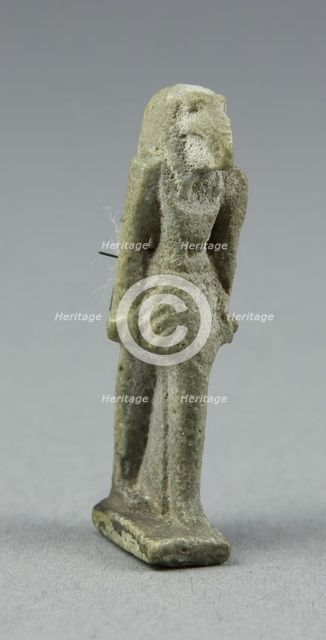 Amulet of the God Thoth, Egypt, Late Period, Dynasties 26-31 (664-332 BCE). Creator: Unknown.