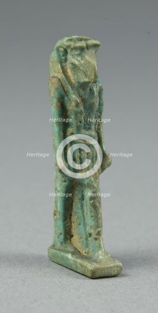 Amulet of the God Thoth, Egypt, Late Period, Dynasties 26-31 (664-332 BCE). Creator: Unknown.