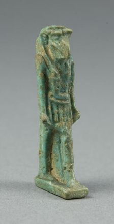 Amulet of the God Thoth, Egypt, Late Period, Dynasties 26-31 (664-332 BCE). Creator: Unknown