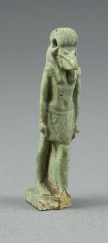 Amulet of the God Thoth, Egypt, Late Period, Dynasties 26-31 (664-332 BCE). Creator: Unknown