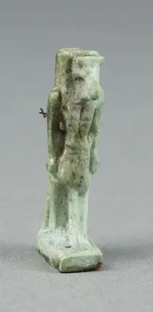 Amulet of the God Thoth, Egypt, Late Period, Dynasties 26-31 (664-332 BCE). Creator: Unknown