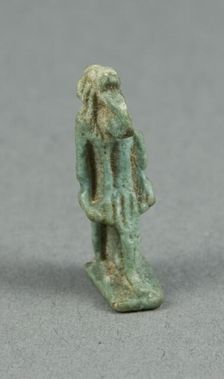 Amulet of the God Thoth, Egypt, Late Period, Dynasties 26-31 (664-332 BCE). Creator: Unknown