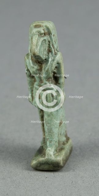 Amulet of the God Thoth, Egypt, Late Period, Dynasties 26-31 (664-332 BCE). Creator: Unknown.