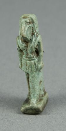 Amulet of the God Thoth, Egypt, Late Period, Dynasties 26-31 (664-332 BCE). Creator: Unknown