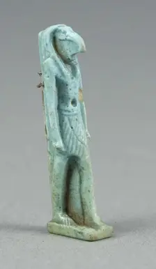 Amulet of the God Thoth, Egypt, Third Intermediate Period, Dynasty 21-25 (1070-656 BCE). Creator: Unknown