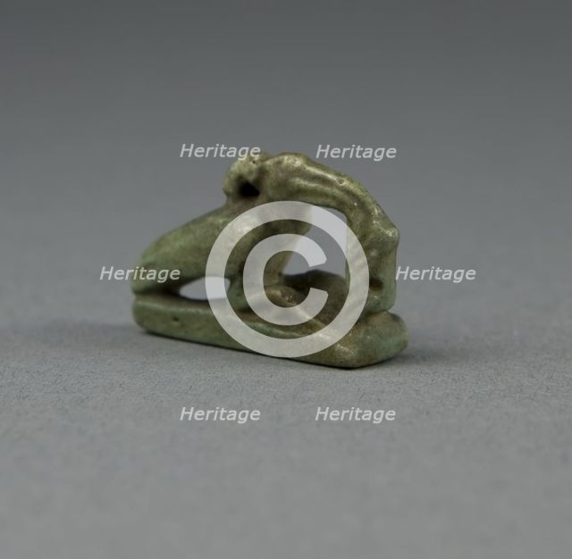 Amulet of the God Thoth, Egypt, Third Intermediate Period, Dynasty 21-25 (1070-656 BCE). Creator: Unknown.