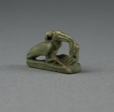 Amulet of the God Thoth, Egypt, Third Intermediate Period, Dynasty 21-25 (1070-656 BCE). Creator: Unknown