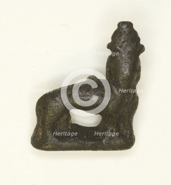 Amulet of the God Tutu, Egypt, Roman Period (1st-3rd century AD). Creator: Unknown.