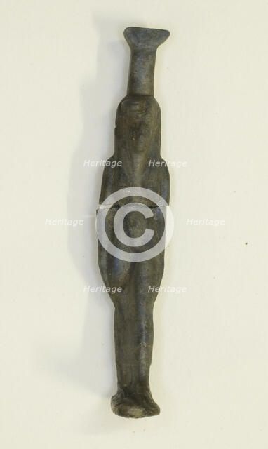 Amulet of the Goddess Nephthys, Egypt, Third Intermediate Period, Dynasty 21-25 (1070-656 BCE). Creator: Unknown.