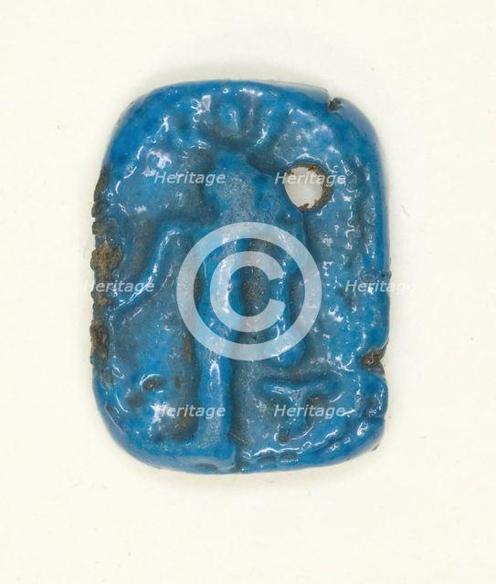 Amulet of the Goddess Hathor, Egypt, Third Intermediate Period (about 1069-664 BCE). Creator: Unknown.