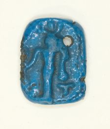 Amulet of the Goddess Hathor, Egypt, Third Intermediate Period (about 1069-664 BCE). Creator: Unknown