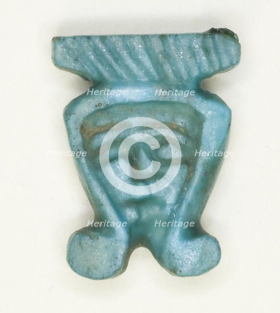 Amulet of the Goddess Hathor, Egypt, New Kingdom-Late Period (about 1550-332 BCE). Creator: Unknown.