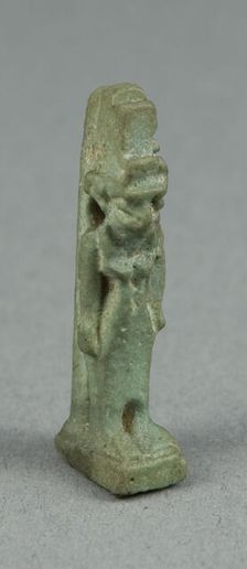 Amulet of the Goddess Isis, Egypt, Ptolemaic Period (?) (332-30 BCE). Creator: Unknown