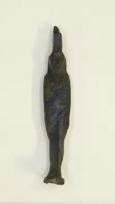 Amulet of the Goddess Isis, Egypt, Third Intermediate Period, Dynasty 21-25 (1070-656 BCE). Creator: Unknown