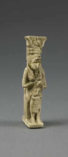 Amulet of the Goddess Isis, Egypt, Third Intermediate Period, Dynasty 21-25 (1070-656 BCE). Creator: Unknown