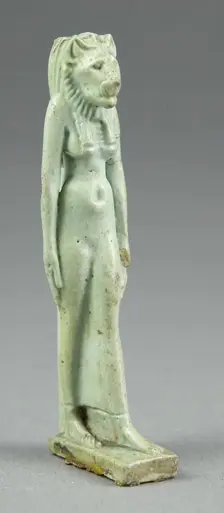 Amulet of the Goddess Sekhmet, Egypt, Third Intermediate Period (1070-664 BCE). Creator: Unknown