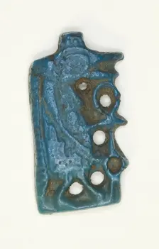 Amulet of the Goddess Tawaret (Thoeris), Egypt, New Kingdom, Dynasties 18-20 (abt 1550-1069 BCE). Creator: Unknown