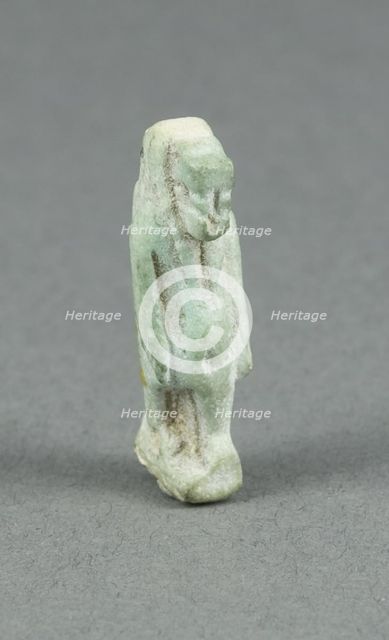 Amulet of the Goddess Taweret, Egypt, Late Period, Dynasty 26-31 (664-332 BCE). Creator: Unknown.