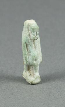 Amulet of the Goddess Taweret, Egypt, Late Period, Dynasty 26-31 (664-332 BCE). Creator: Unknown