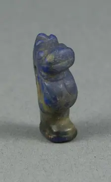 Amulet of the Goddess Taweret, Egypt, Second Intermediate Period-Early New Kingdom, Dynasty 15... Creator: Unknown