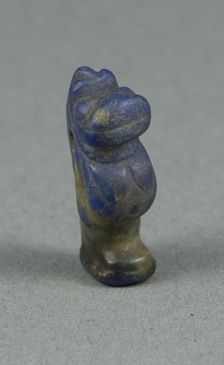 Amulet of the Goddess Taweret, Egypt, Second Intermediate Period-Early New Kingdom, Dynasty 15... Creator: Unknown