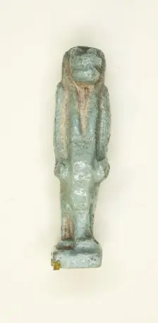 Amulet of the Goddess Taweret (Thoeris), Egypt, Third Intermediate Period-Late Period, Dynasties... Creator: Unknown