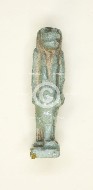 Amulet of the Goddess Taweret (Thoeris), Egypt, Third Intermediate Period-Late Period, Dynasties... Creator: Unknown.