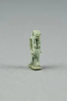 Amulet of the Goddess Taweret (Thoeris), Egypt, Third Intermediate Period-Late Period, Dynasties... Creator: Unknown