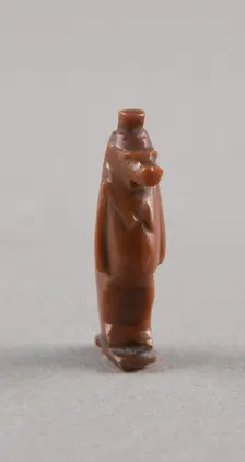 Amulet of the Goddess Taweret (Thoeris), Egypt, Late Period, Dynasty 26-30 (664-343 BCE). Creator: Unknown
