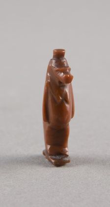 Amulet of the Goddess Taweret (Thoeris), Egypt, Late Period, Dynasty 26-30 (664-343 BCE). Creator: Unknown