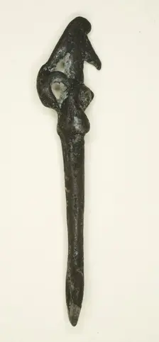 Amulet of the Harpoon of Horus, Egypt, Third Intermediate-Late Period (about 1070-332 BCE). Creator: Unknown
