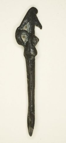 Amulet of the Harpoon of Horus, Egypt, Third Intermediate-Late Period (about 1070-332 BCE). Creator: Unknown