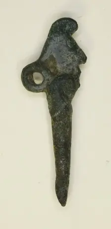 Amulet of the Harpoon of Horus, Egypt, Third Intermediate-Late Period (about 1070-332 BCE). Creator: Unknown