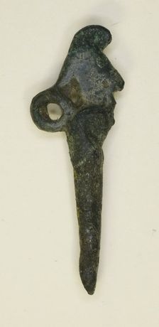 Amulet of the Harpoon of Horus, Egypt, Third Intermediate-Late Period (about 1070-332 BCE). Creator: Unknown