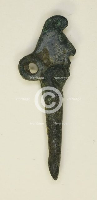 Amulet of the Harpoon of Horus, Egypt, Third Intermediate-Late Period (about 1070-332 BCE). Creator: Unknown.