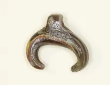 Amulet of the Lunar Crescent, Egypt, New Kingdom-Roman Period (about 16th century BCE-4th cent... Creator: Unknown