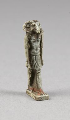 Amulet of the Ram-Headed God Amun, Egypt, Late New Kingdom-Third Intermediate Period... Creator: Unknown