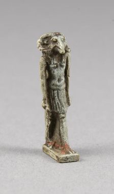 Amulet of the Ram-Headed God Amun, Egypt, Late New Kingdom-Third Intermediate Period... Creator: Unknown
