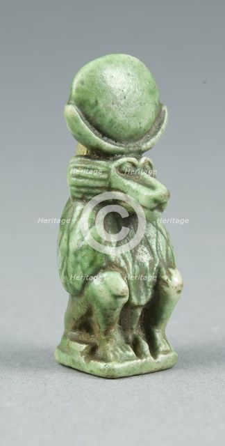 Amulet of Thoth, Egypt, Ptolemaic Period (332-30 BCE). Creator: Unknown.