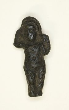 Amulet in the Shape of a Female Figure, possibly the Goddess Isis (?), Egypt, Roman Period (?) (30 B Creator: Unknown