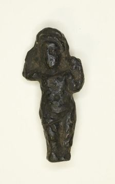 Amulet in the Shape of a Female Figure, possibly the Goddess Isis (?), Egypt, Roman Period (?) (30 B Creator: Unknown