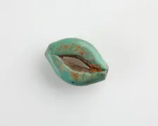 Amulet pierced from end to end, New Kingdom, 1550-1196 BCE. Creator: Unknown