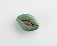 Amulet pierced from end to end, New Kingdom, 1550-1196 BCE. Creator: Unknown