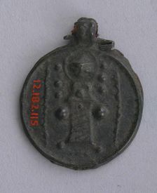 Amulet with a Military Saint, Egypt, 6th-9th century. Creator: Unknown