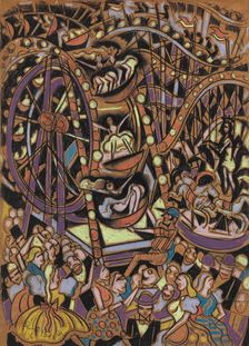 Amusement Park, c1930. Creator: Scheiber, Hugo (1873-1950)
